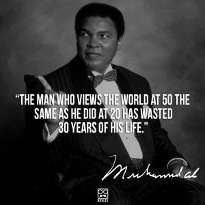 Muhammad Ali on Maturity