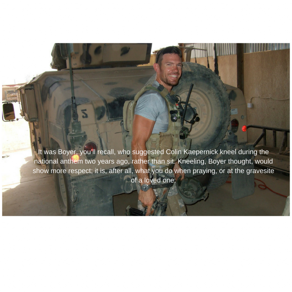 Nate Boyer weighs in on racism tearing apart the US