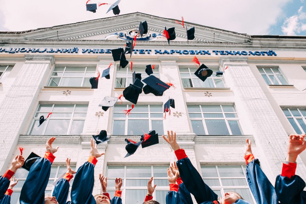 Right after the celebration comes the job search