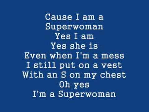 Alicia Keys sings about Superwoman Syndrome