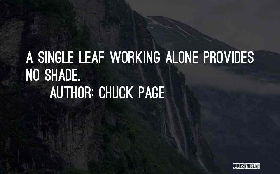 work in isolation is not always effective