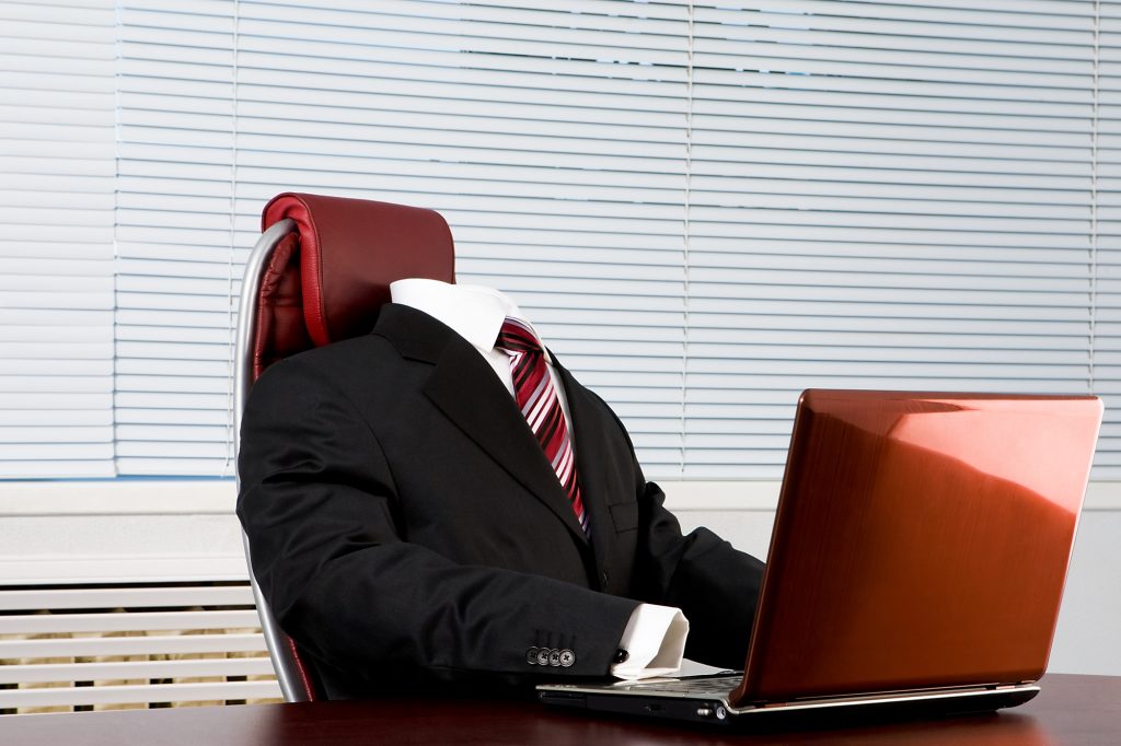 absent boss, hard to know where your stand