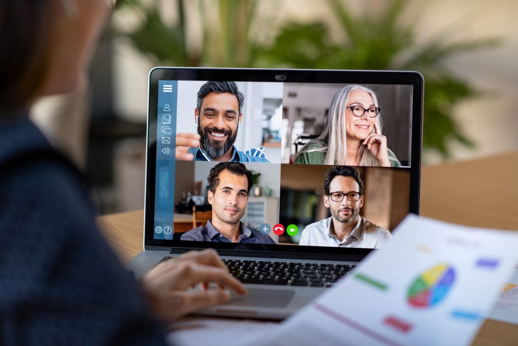 Back to work after COVID-19 using videoconferencing software
