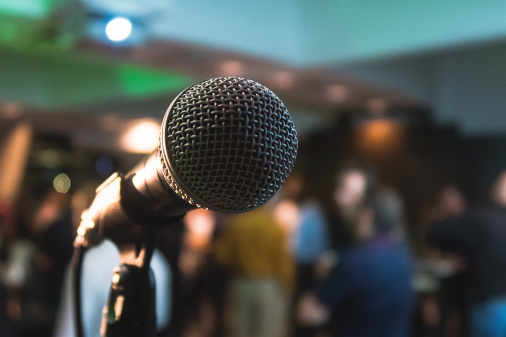 Public speaking can be part of a portfolio career