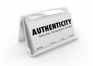 authenticity adds to presence