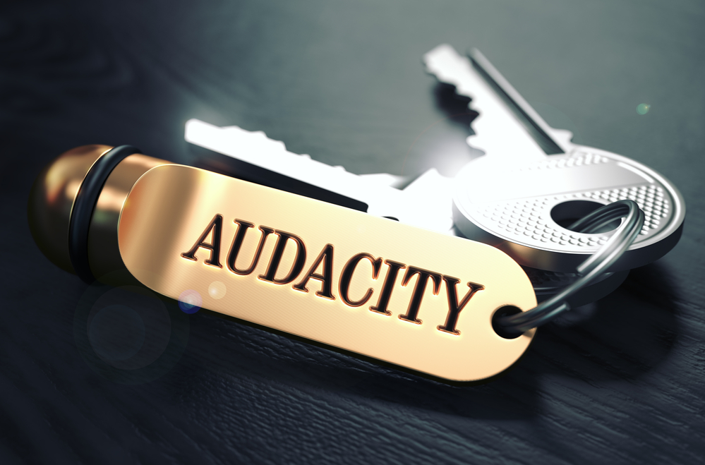 Keys with Word Audacity - introverted leaders