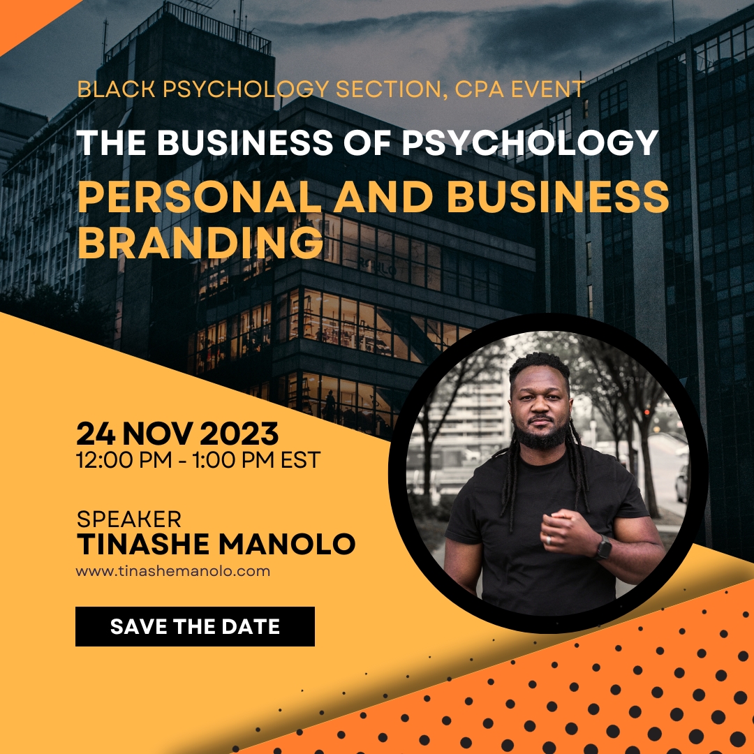 The Business of Psychology – Save the Date