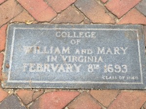 College of William and Mary (Est. 1693)