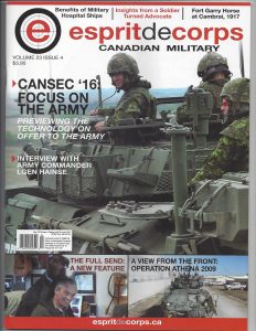 Esprit de Corps Magazine Military Career Transition May 2016