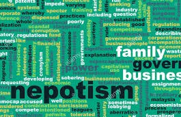 Green Nepotism Word Cloud