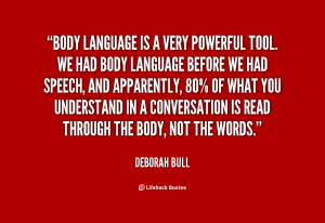Body Language Quote