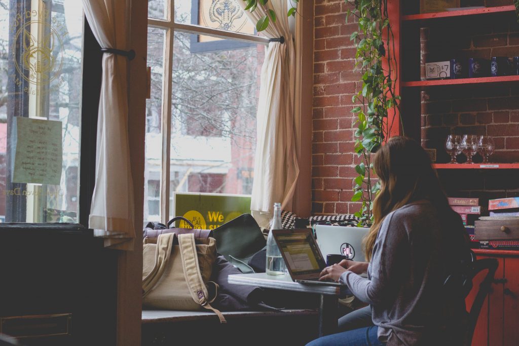 working from home is cozy